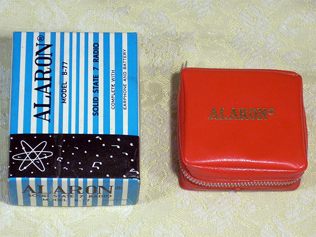 Alaron B-77, red with case and box