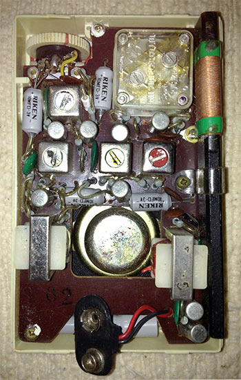 Commodore 8 Transistor PCB