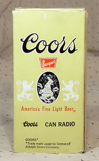 Coors Beer Can, Late 1970s