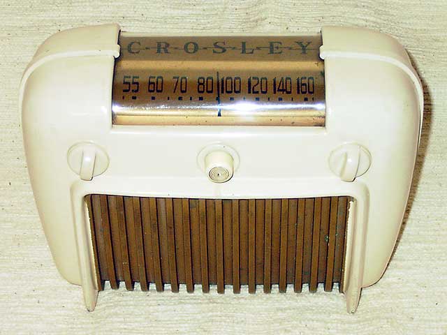 Crosley 56TD-W top view