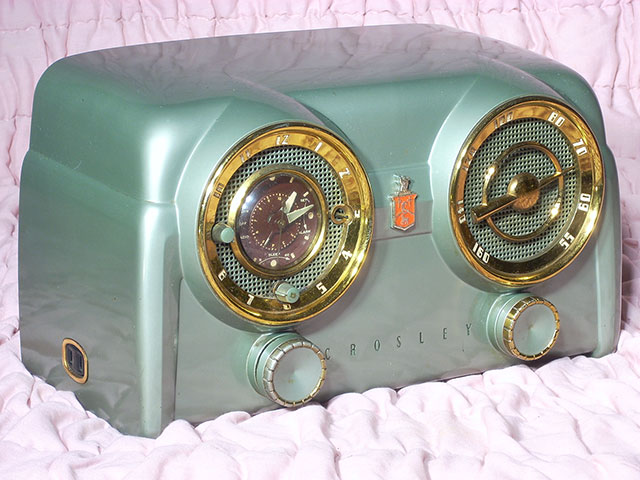 Crosley D-25-GN, Metallic green 1951