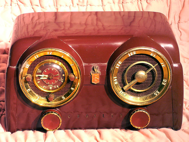 Crosley D-25MN, Maroon 1951