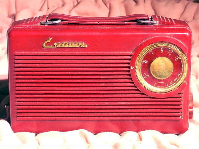 Crown PR-530, Maroon c. 1956