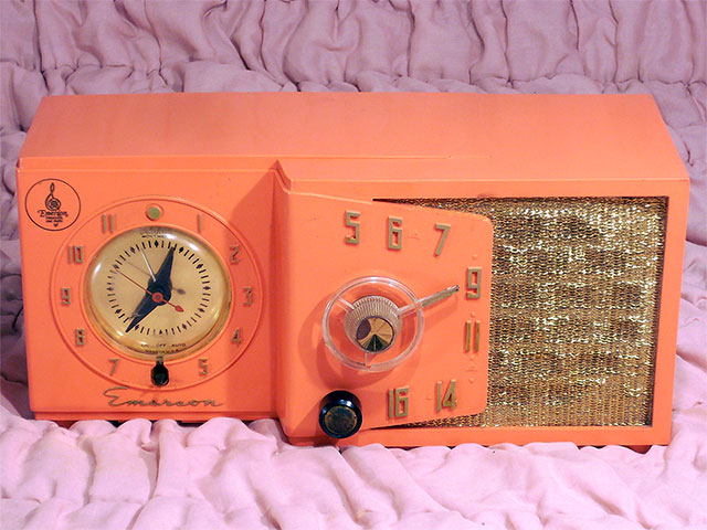 Emerson 816, coral 1955