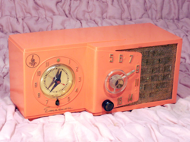 Emerson 816, coral 1955