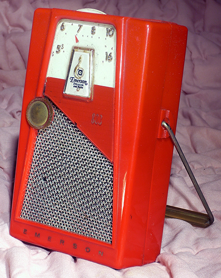 Emerson 888 Explorer, Red 1959