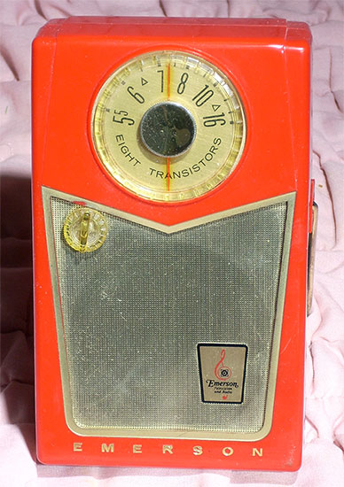 Emerson 888 red 1958