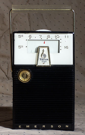 Emerson 988 "Rambler", Black, 1959-1960