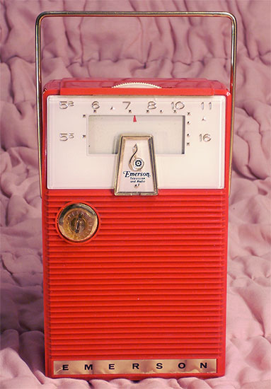 Emerson 988 Rambler, Red 1959-1960