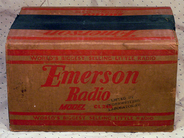 Emerson CL-246 1939 box