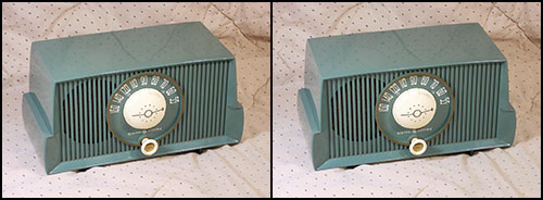 GE 450 green 1954 3D