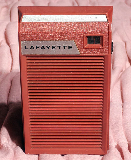 Lafayette TR-1660 Red 1964