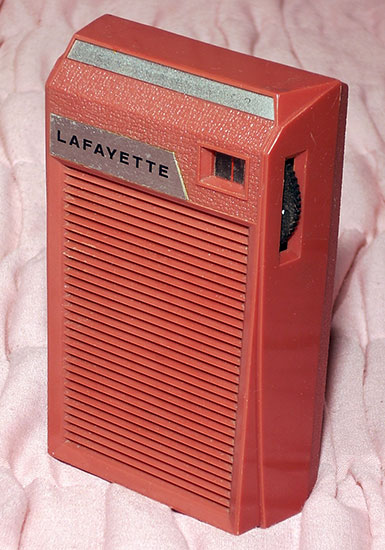 Lafayette TR-1660 Red 1964