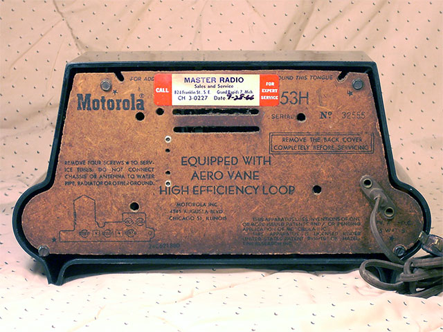 Motorola 53H1, 1954