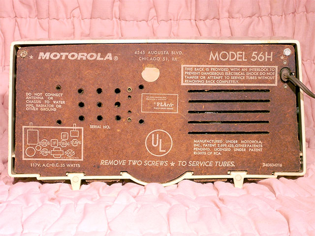 Motorola 56H2 1956