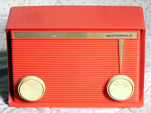 Motorola A1R 24, Red 1960