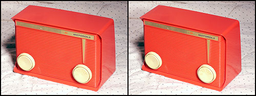 Motorola A1R 24, Red 1960