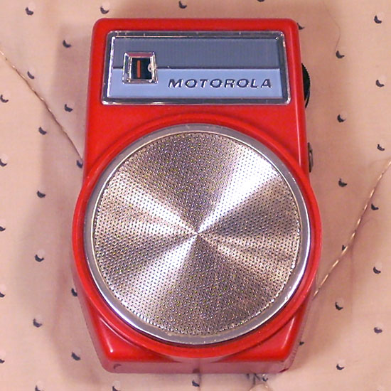 Motorola X14R, red, 1960