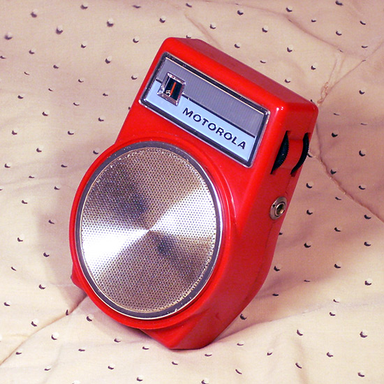 Motorola X14R, red, 1960