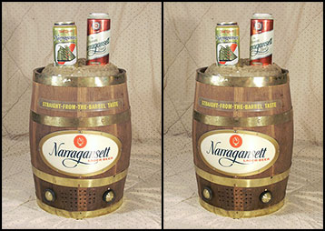 Narragansett Beer Barrel, c. 1963 3D