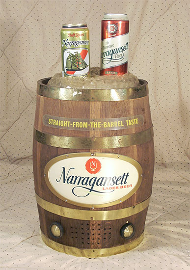 Narragansett Beer Barrel, c. 1963