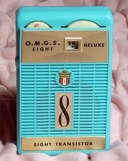 O.M.G.S. Deluxe Eight, Turquoise 1963