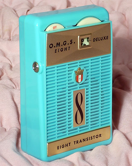 O.M.G.S. Deluxe Eight, Turquoise 1963