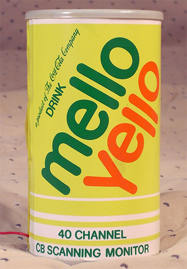 PRI 8008CB Mello Yello Can, c. 1980