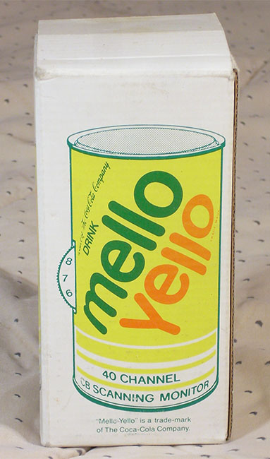 PRI 8008CB Mello Yello Can, c. 1980 box