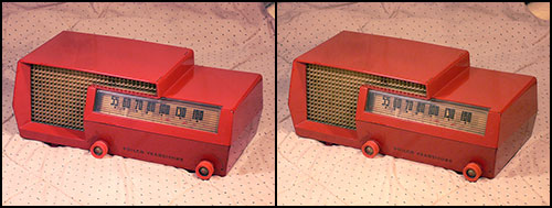 Philco 53-563, Swedish Red 1953