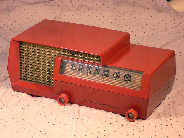 Philco 53-563, Swedish Red 1953