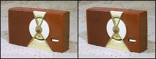 Philco T7-126 Redwood 3D, 1956