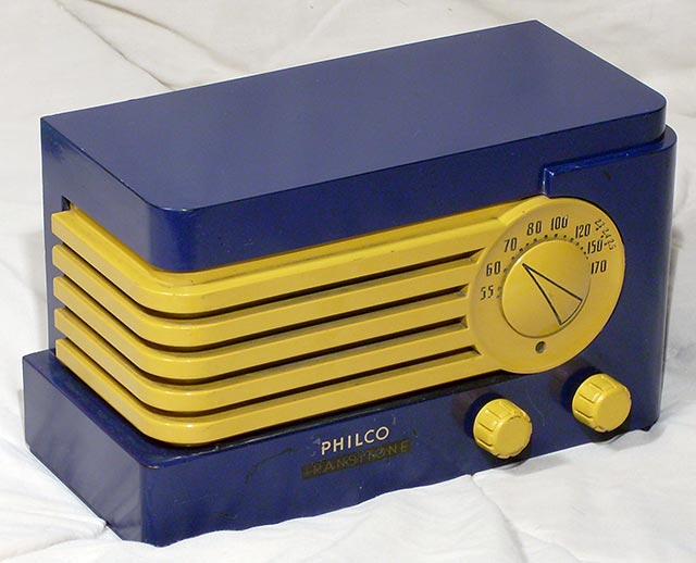 Philco TP-10 left view