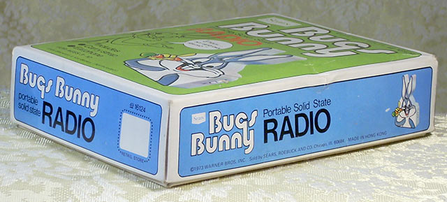 Philgee International Ltd. Bugs Bunny Radio box