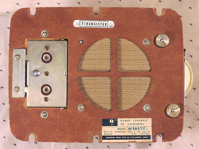 Radio Ceramics of California RC-400 1970s