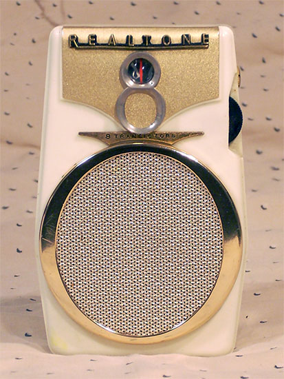 Realtone TR-1088, White, 1962