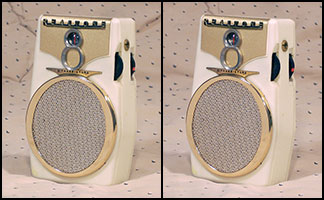 Realtone TR-1088, White, 1962