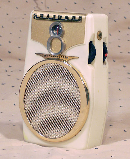 Realtone TR-1088, White, 1962