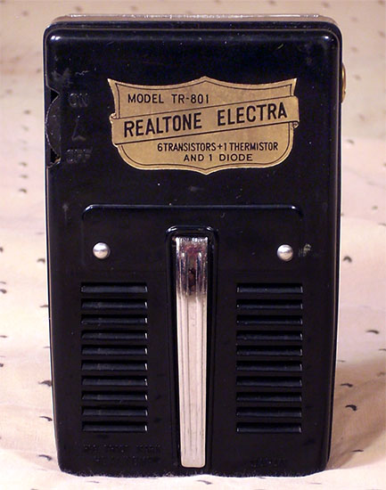 Realtone TR-801, black 1960