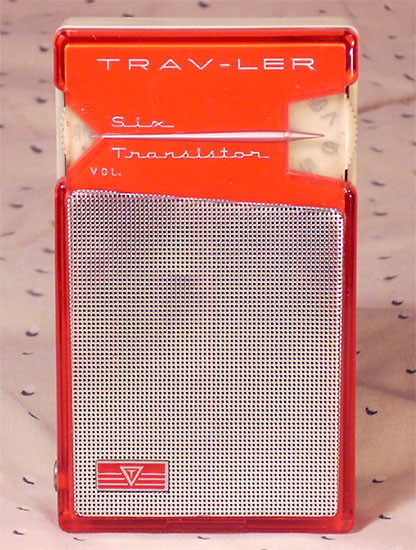 Trav-ler TR-601, Red and White, 1962