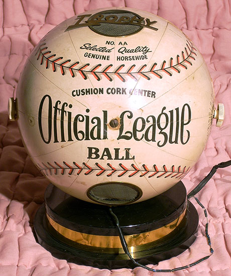 Trophy Radio Co. Baseball 1941