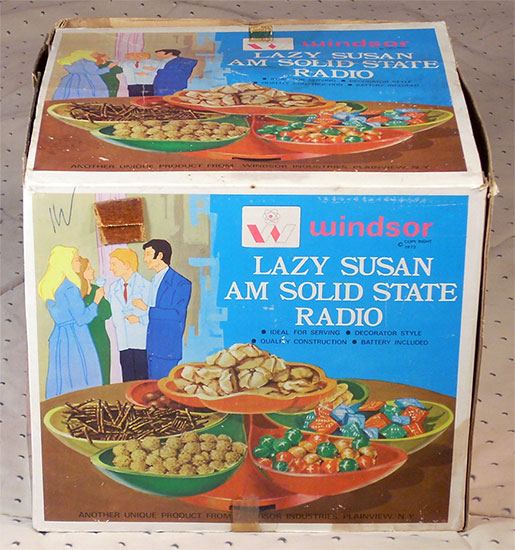 Windsor Lazy Susan Radio 1973