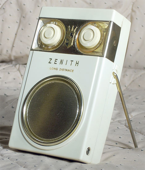 Zenith Royal 500WD, White, 1958