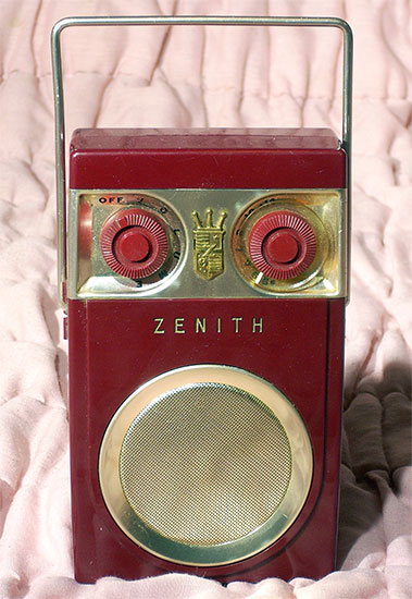 Zenith Royal 500B Maroon 1957