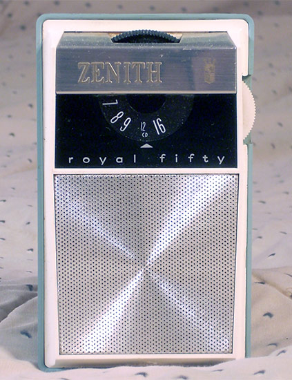 Zenith Royal 50L, Blue, 1962