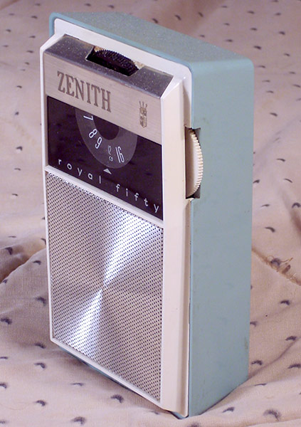 Zenith Royal 50L, Blue, 1962