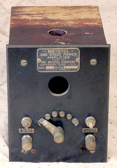 Bristol Model A Power Amplifier 1923