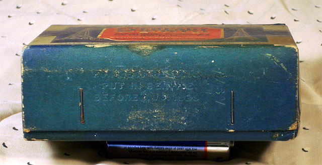 Eveready &quot;C&quot; battery, 1920s