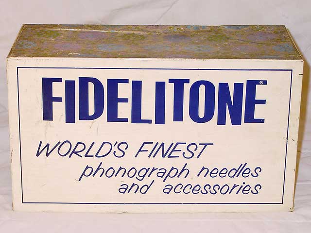Fidelitone Phonograph Needle Cabinet