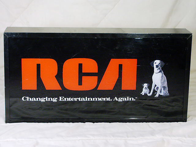 RCA Lighted Sign